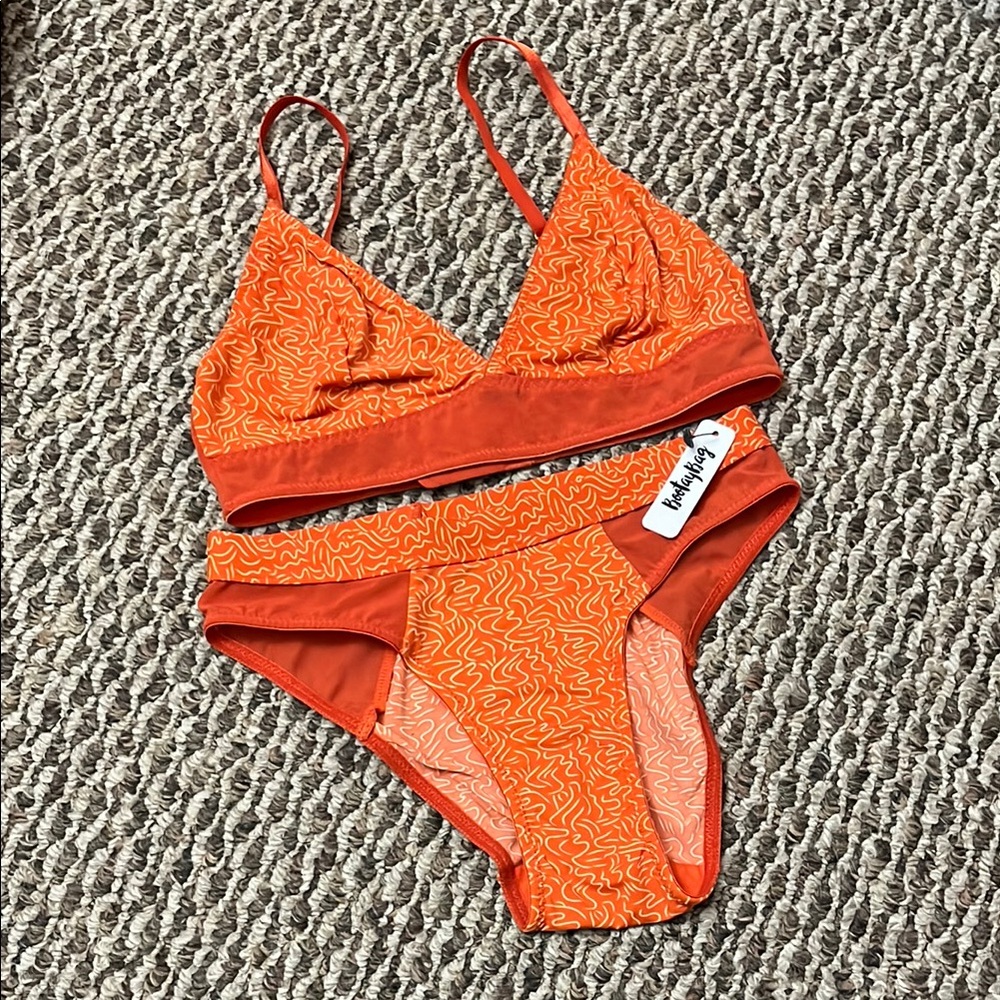 Orange Intimates Set